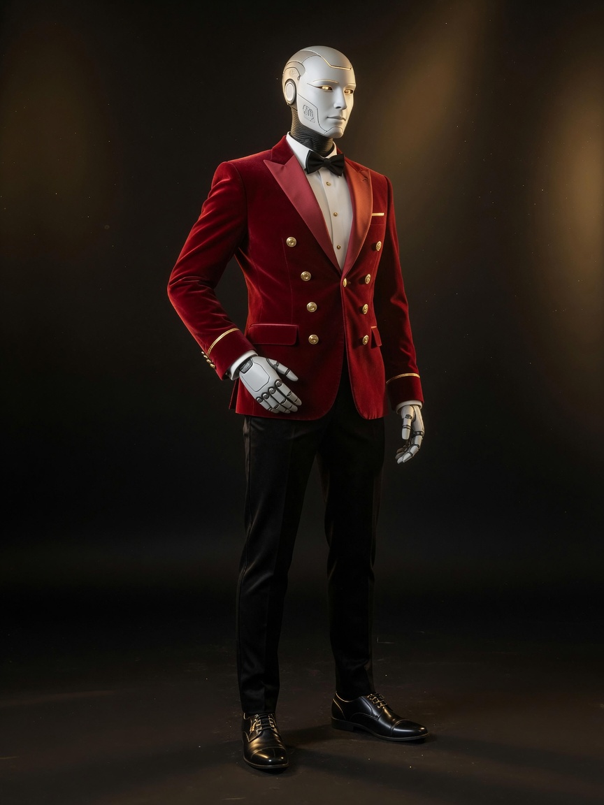 Crimson jacket